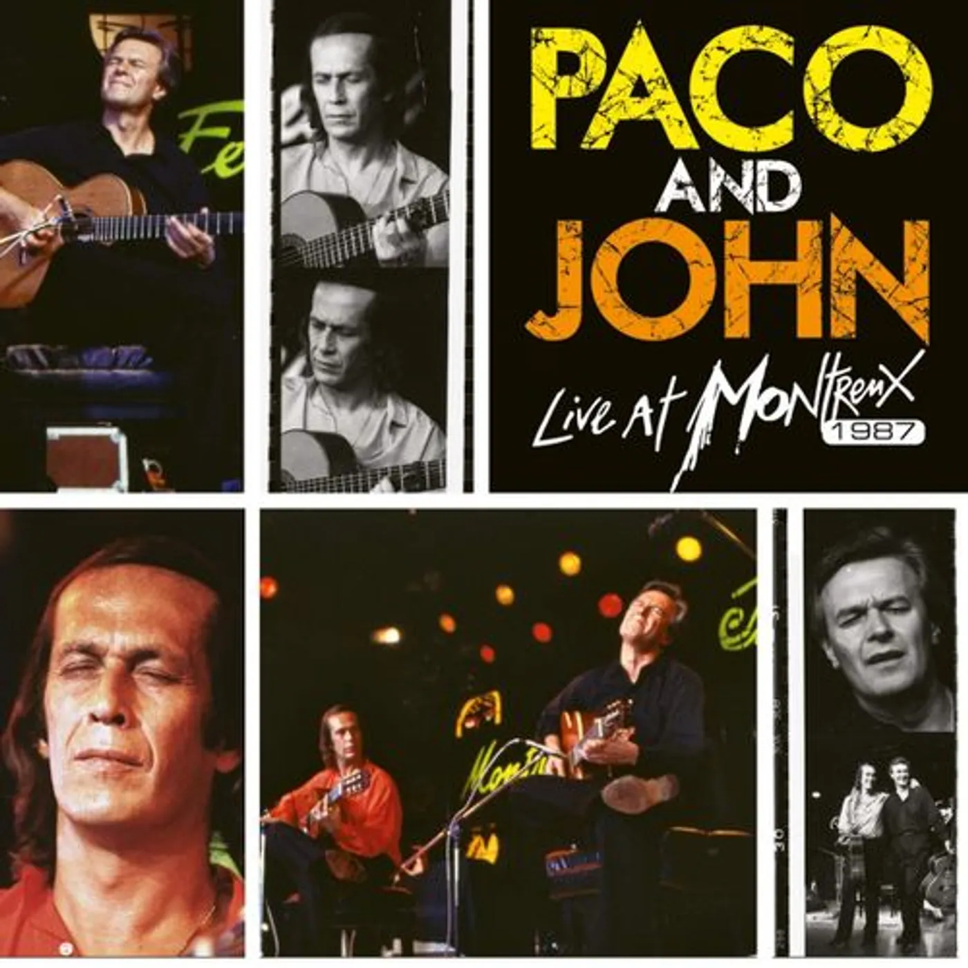 Paco De Lucia PACO AND JOHN LIVE AT MONTREUX 1987 Vinyl Record