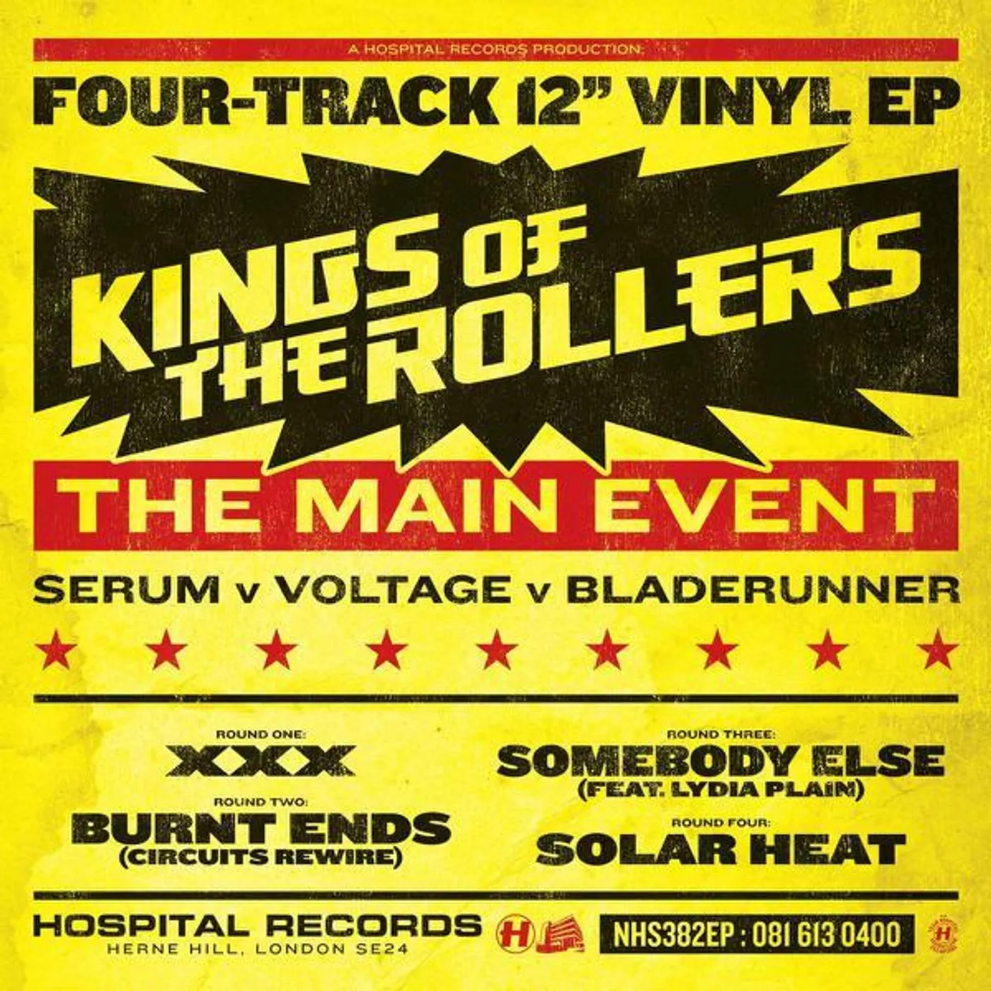 Kings Of The Rollers MAIN EVENT Vinyl Record