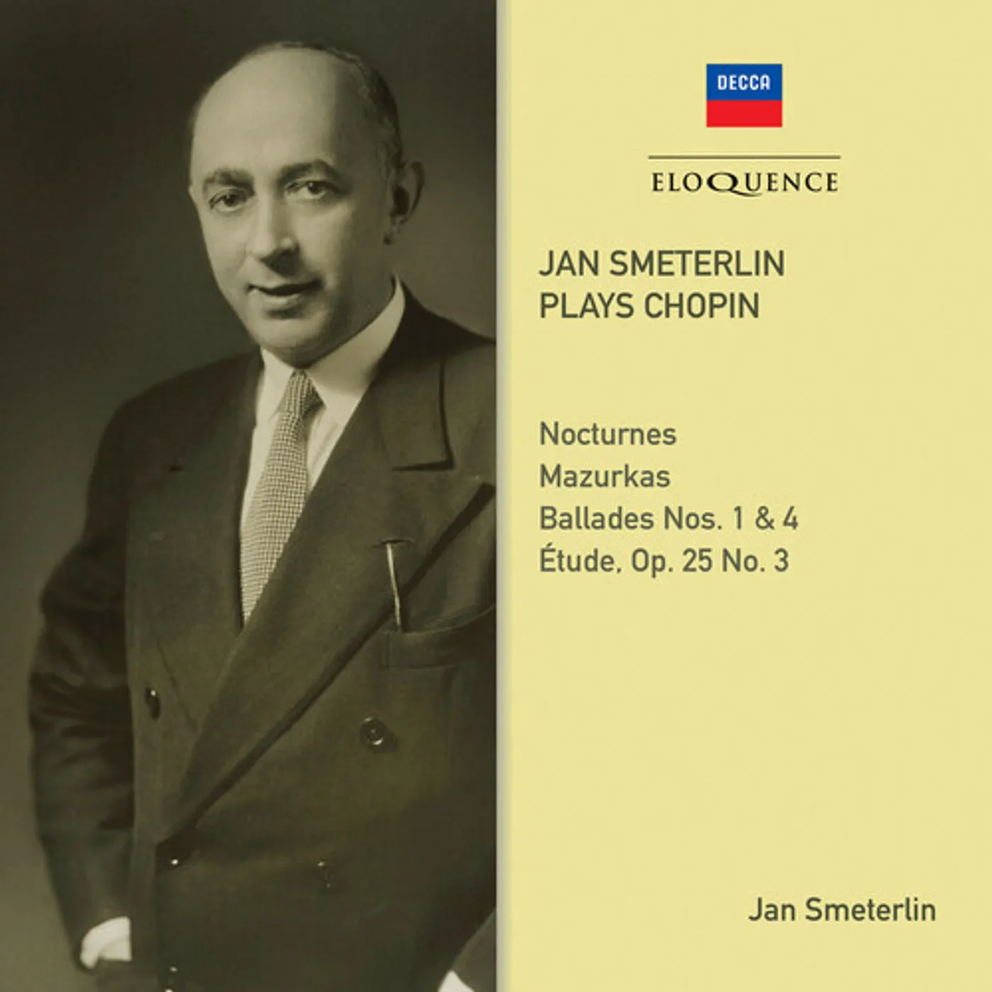JAN SMETERLIN CD