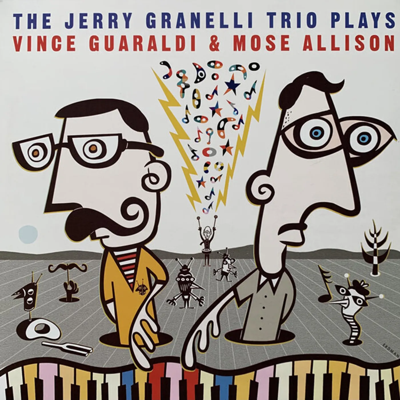 JERRY GRANELLI TRIO PLAYS THE MUSIC OF VINCE Vinyl Record