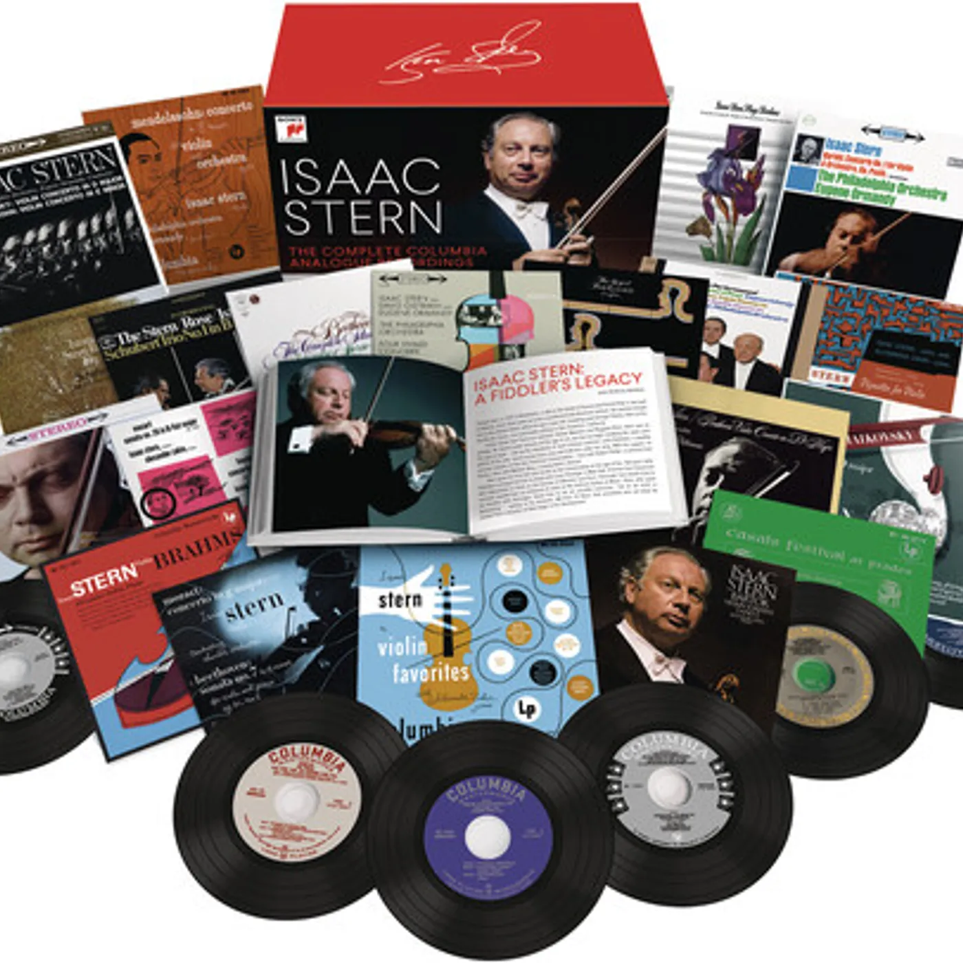 ISAAC STERN: COMPLETE COLUMBIA ANALOGUE RECORDINGS CD