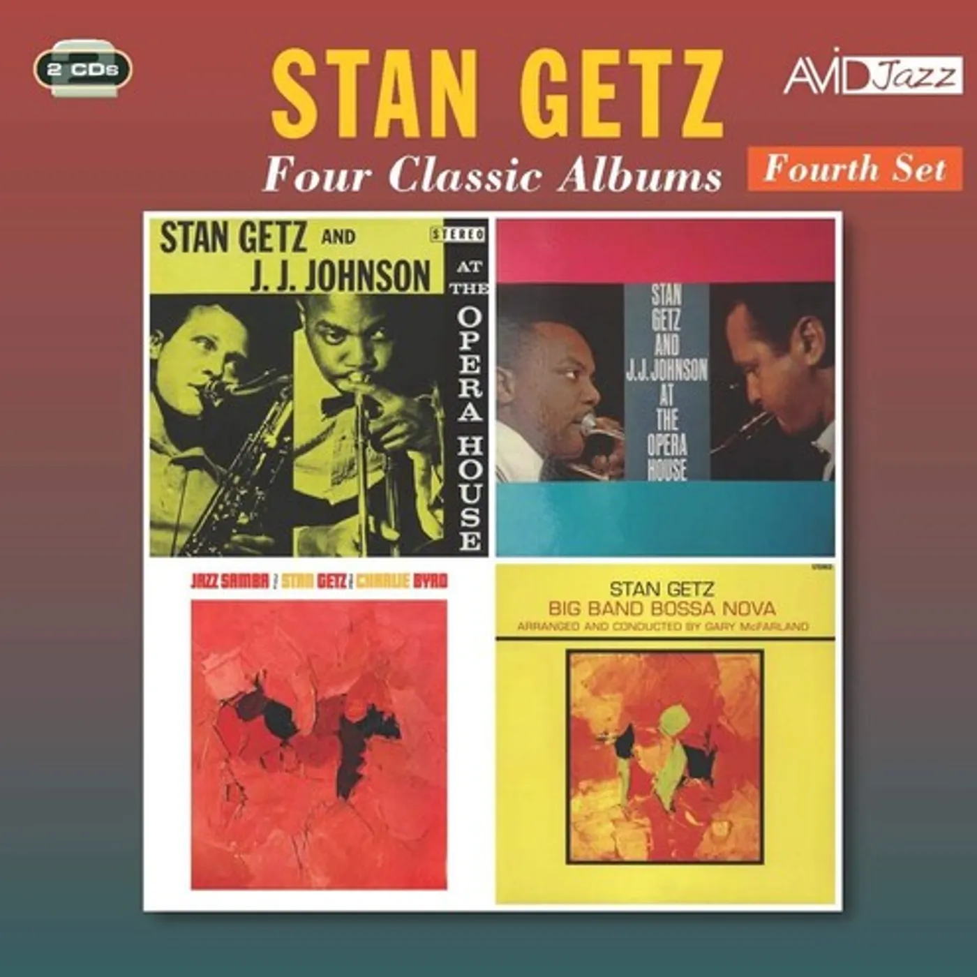 Stan Getz AT THE OPERA HOUSE CHICAGO / JAZZ SAMBA CD
