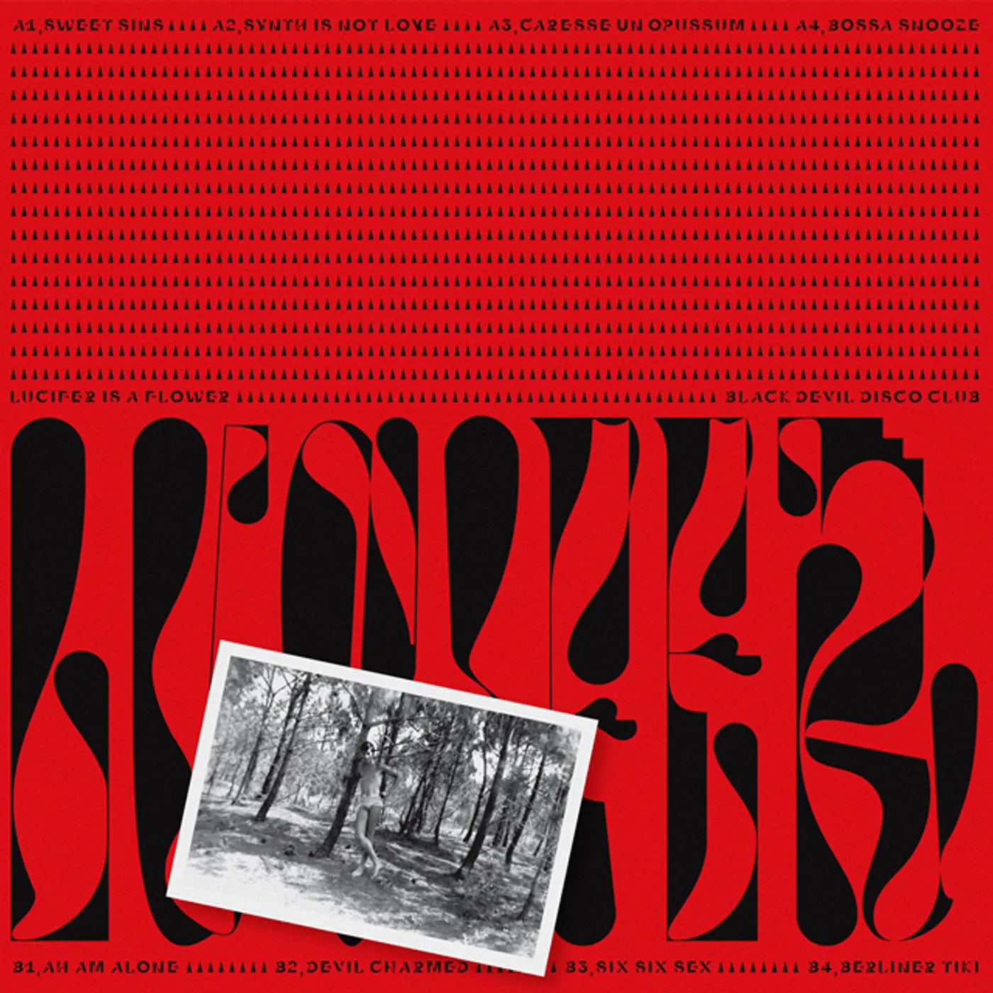 Black Devil LUCIFER IS A FLOWER Vinyl Record