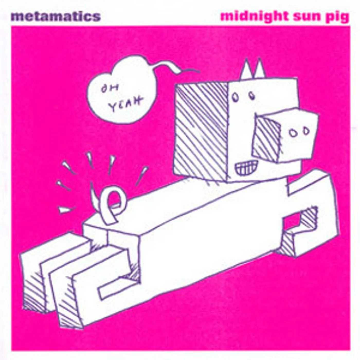 Metamatics Midnight Sun Pig Vinyl Record