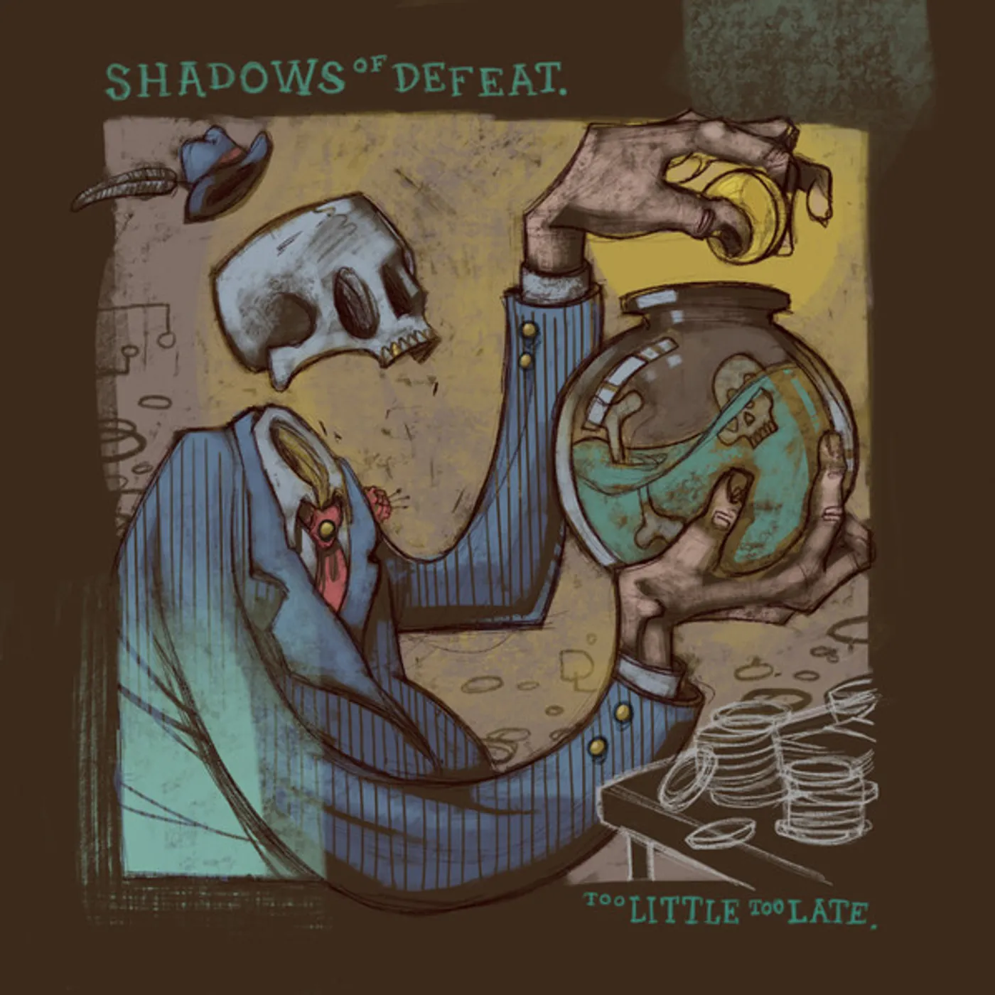 Shadows of Defeat TOO LITTLE TOO LATE CD