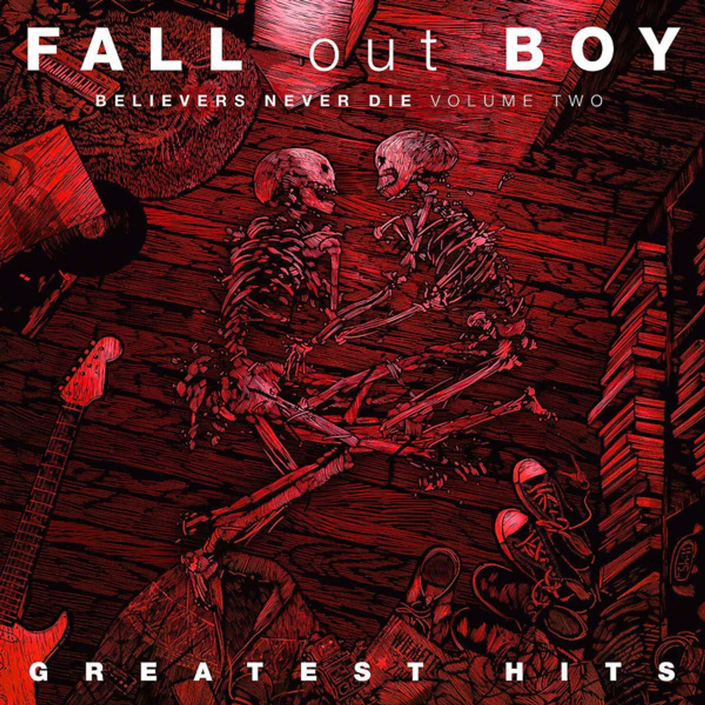 Fall Out Boy BELIEVERS NEVER DIE Vinyl Record