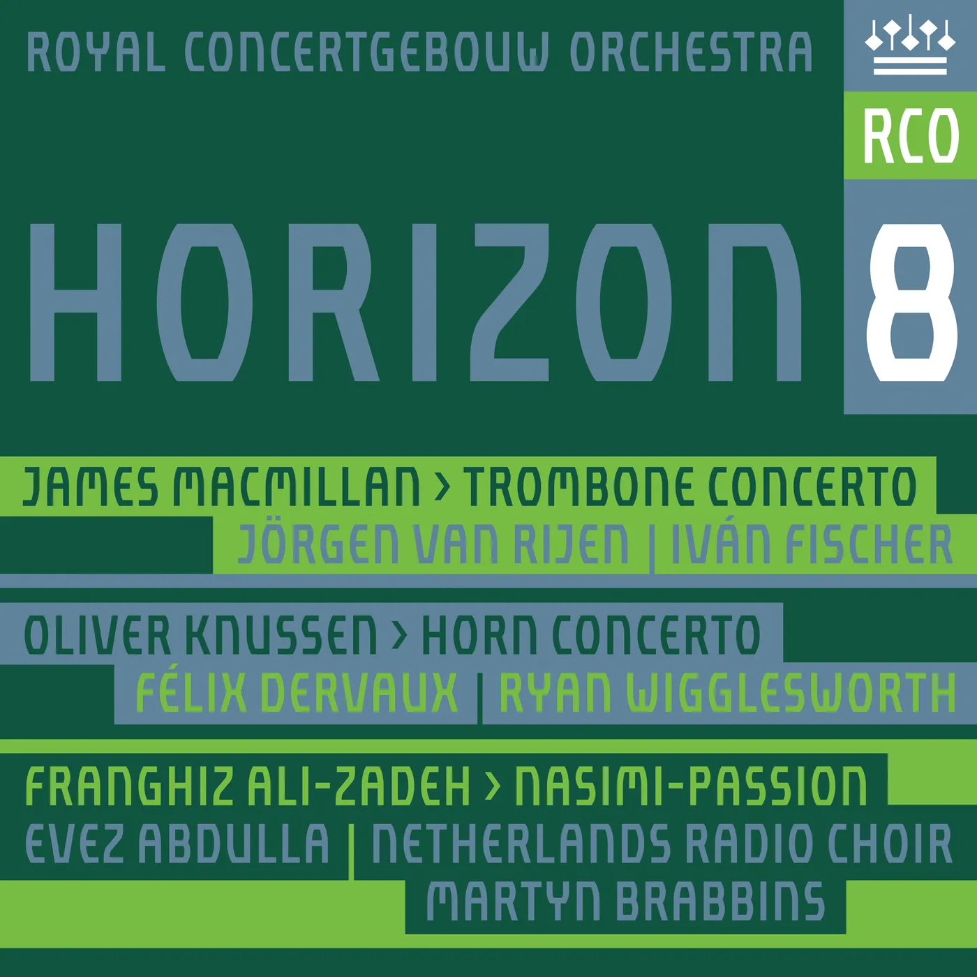 Royal Concertgebouw Orchestra HORIZON 8 Super Audio CD