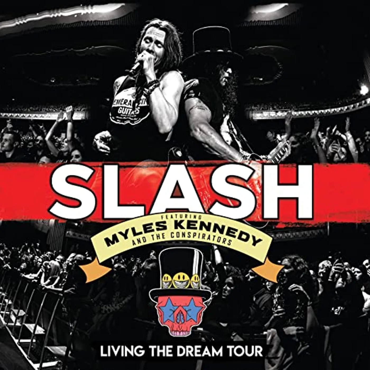 Slash Feat. Myles Kennedy & The Conspirators LIVING THE DREAM TOUR (3LP/180G/RED VINYL) Vinyl Record
