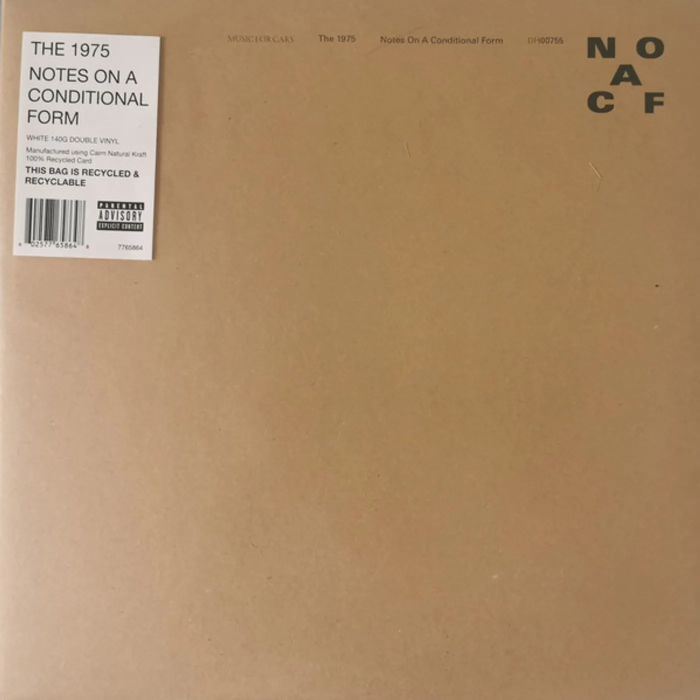 The 1975 Notes On a Conditional Form Vinyl Record