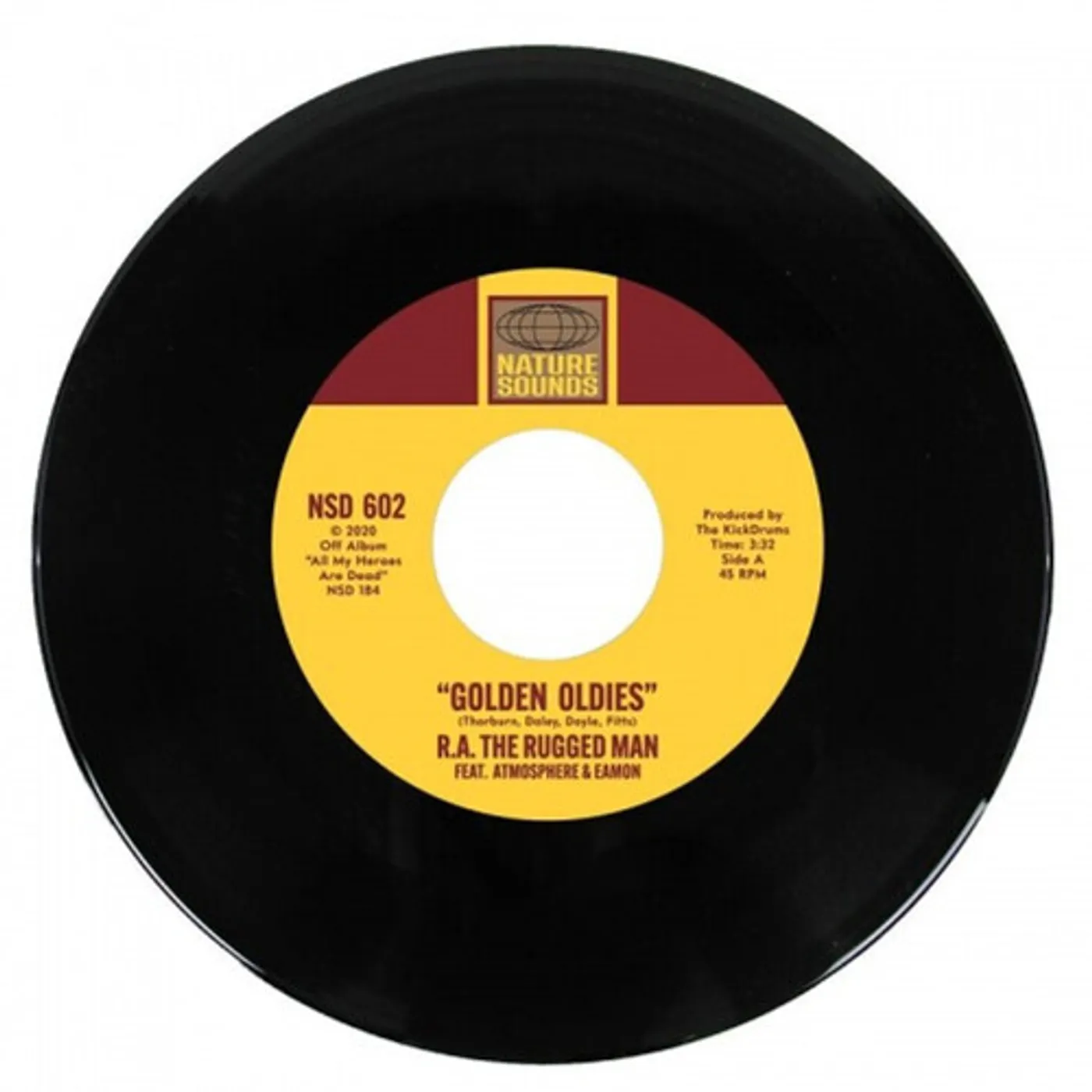 R.A. The Rugged Man GOLDEN OLDIES / IT'S GONE Vinyl Record