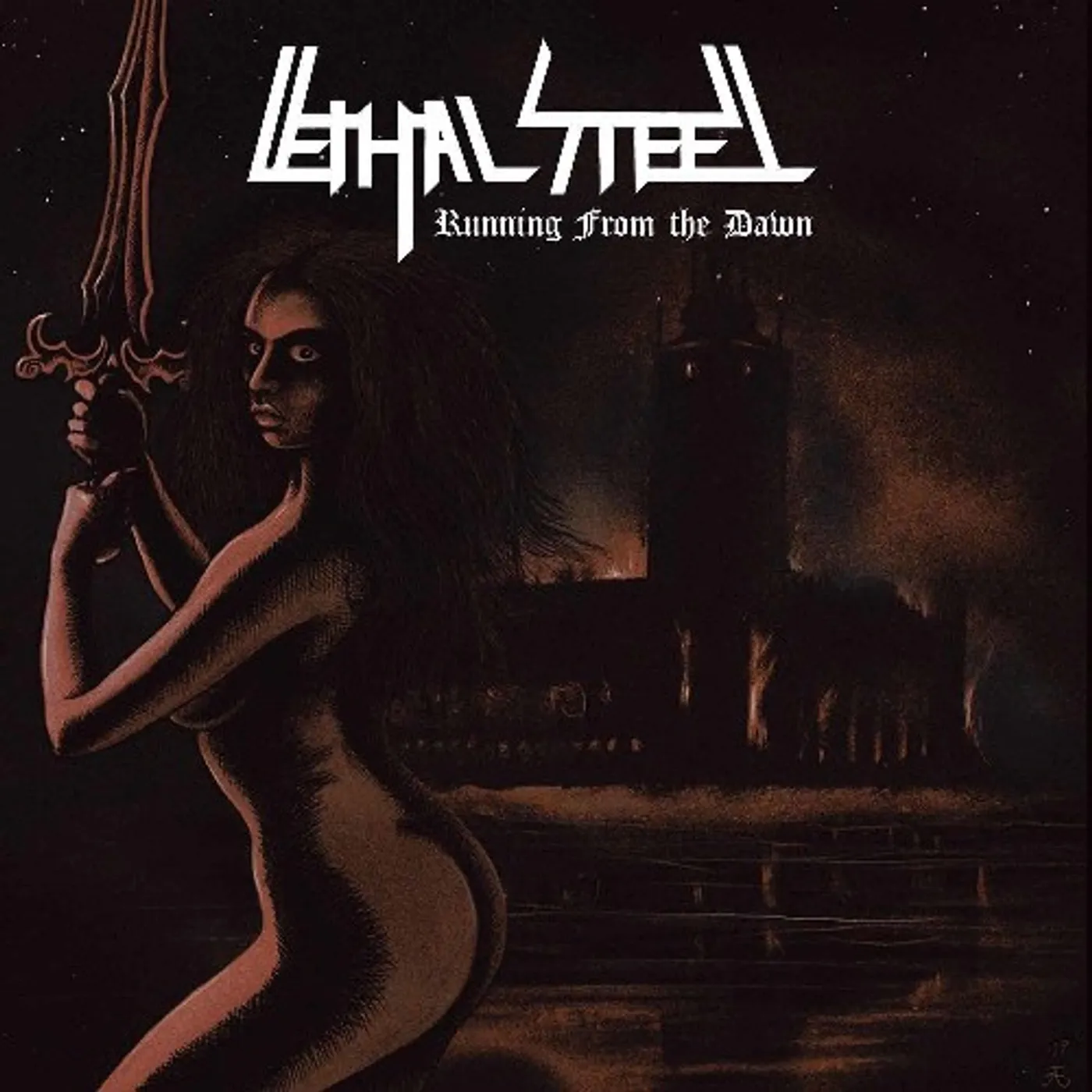 Lethal Steel Running from the Dawn Vinyl Record