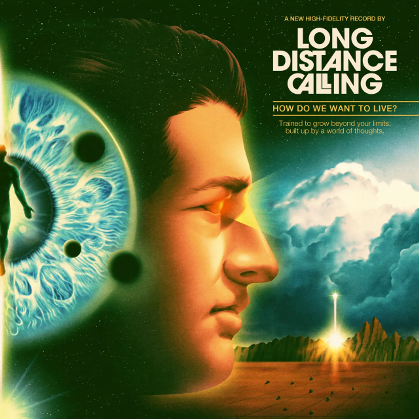 Long Distance Calling HOW DO WE WANT TO LIVE Vinyl Record