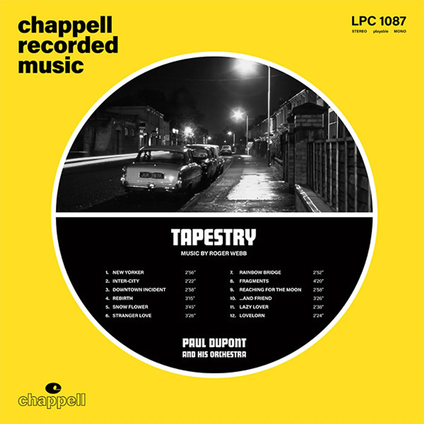 Paul Dupont & His Orchestra TAPESTRY Vinyl Record