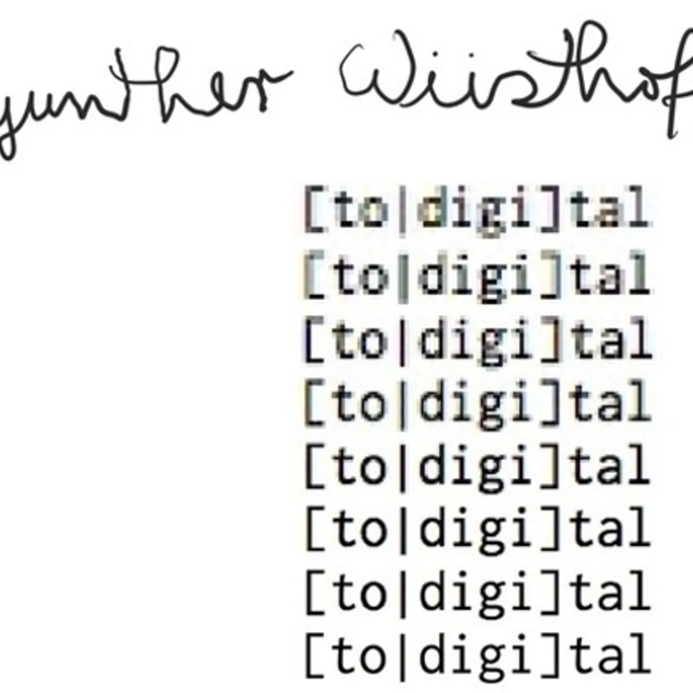 Gunther Wüsthoff TOTAL DIGITAL CD