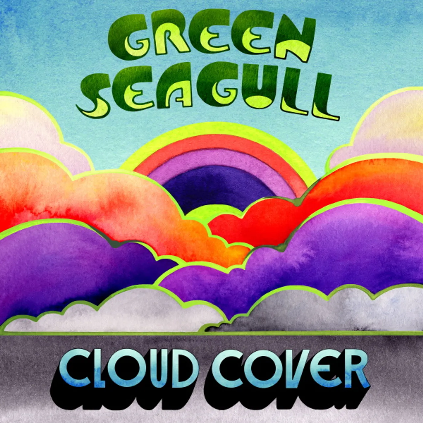 Green Seagull Cloud Cover Vinyl Record