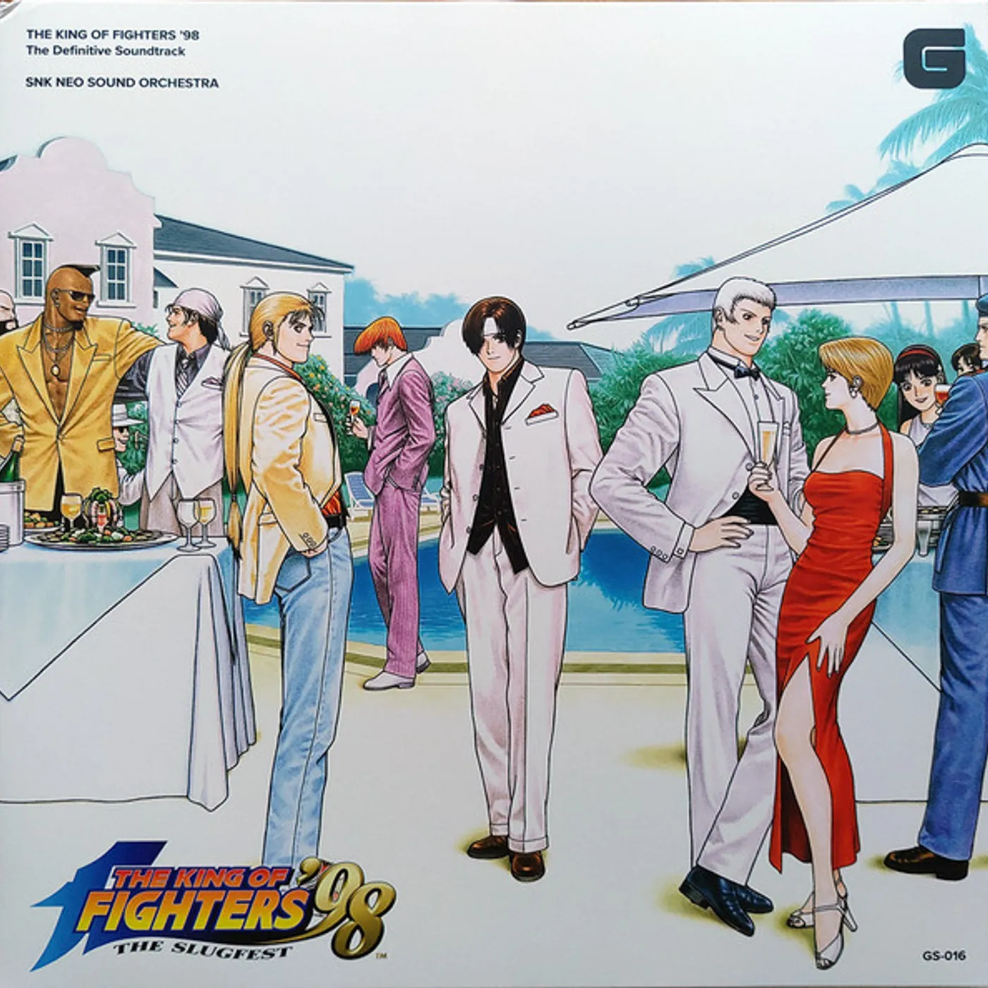 Hideki Sha-V Asanaka KING OF FIGHTERS '98 - THE DEFINITIVE SOUNDTRACK Vinyl Record
