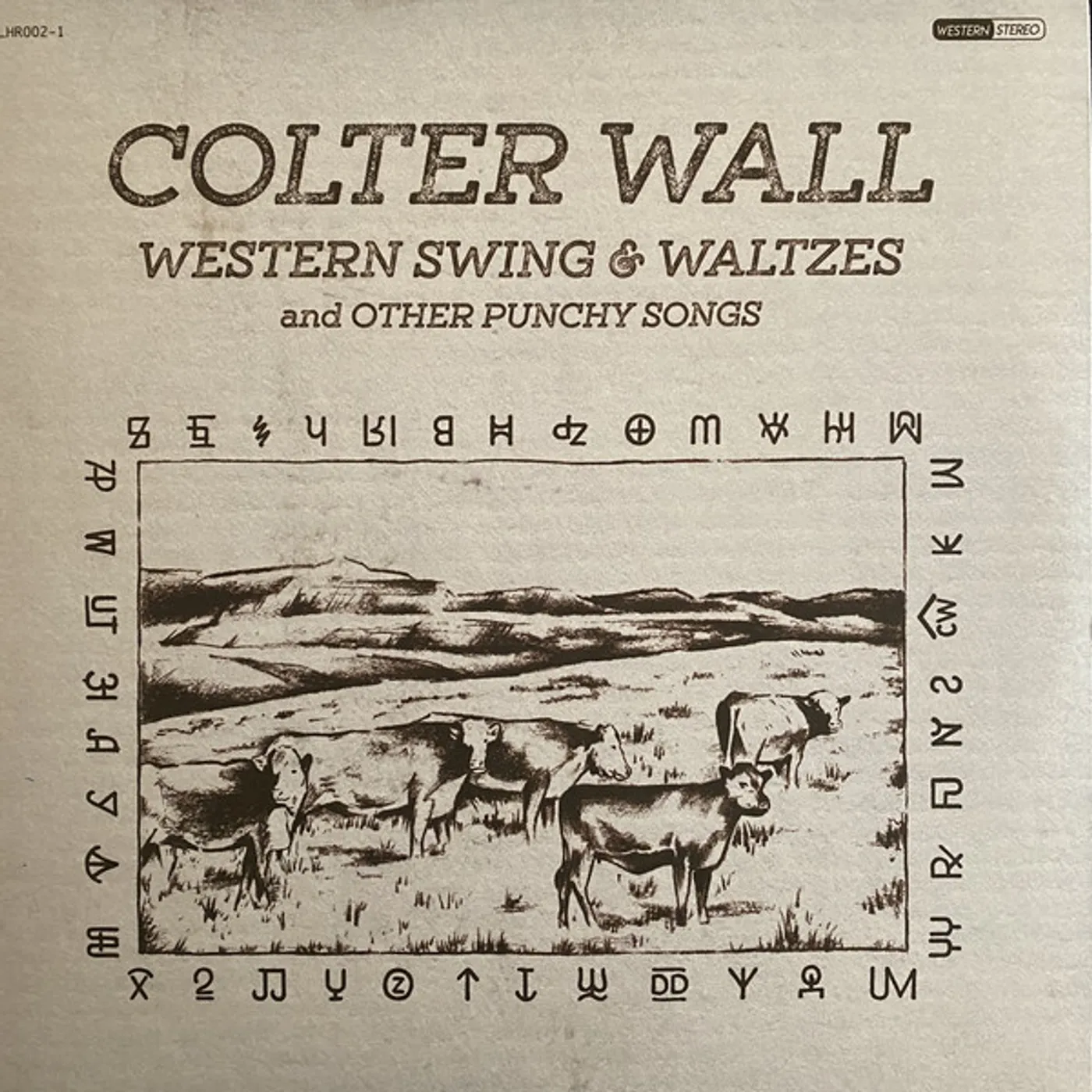 Colter Wall Western Swing & Waltzes and Other Punchy Songs Vinyl Record