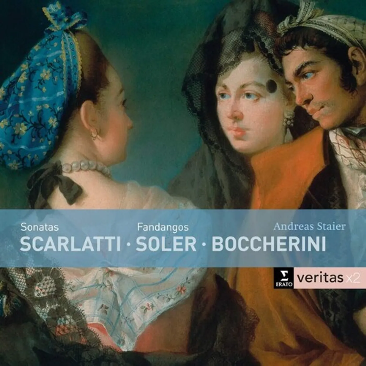 Andreas Staier SCARLATTI: SONATAS / VARIACIONES DEL FANDANGO CD