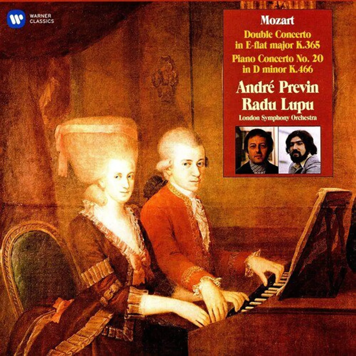 Andre Previn / Radu Lupu MOZART PIANO CONCERTOS NOS. 10 & 20 Vinyl Record