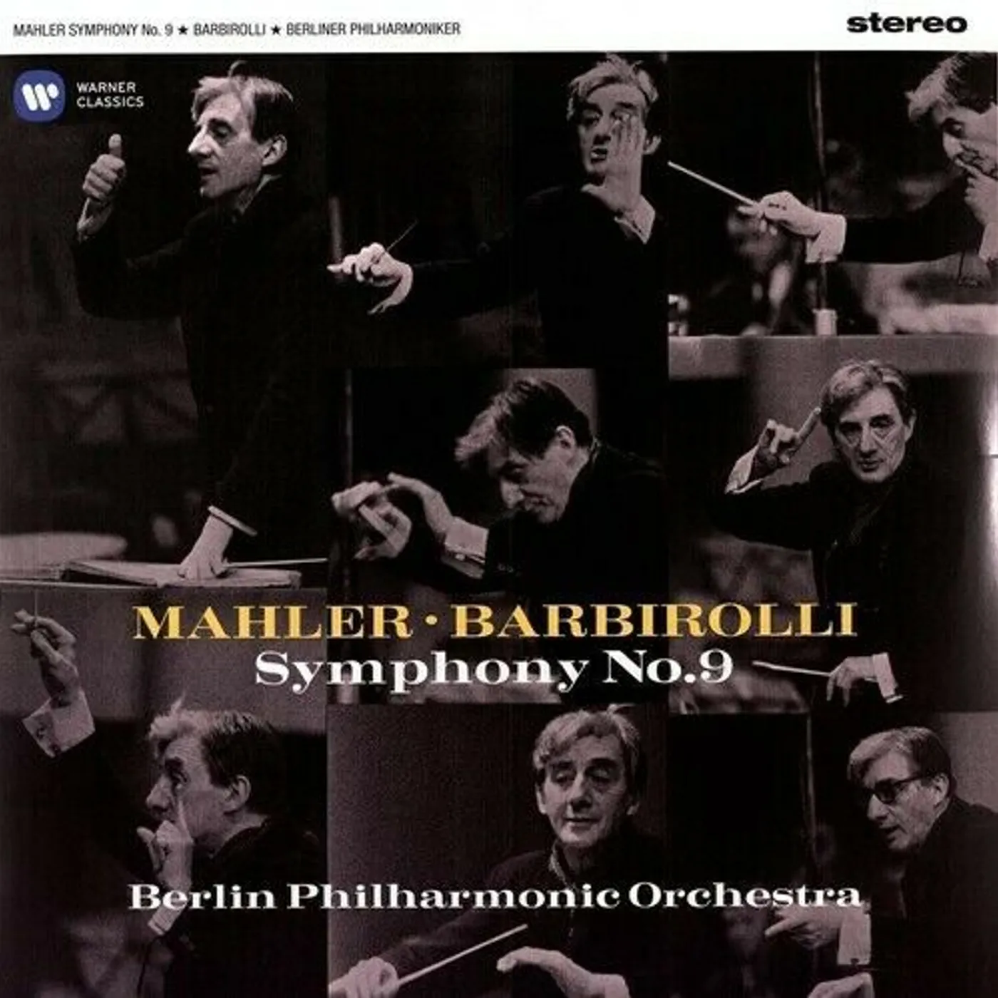 Berline Philharmoniker / John Barbirolli MAHLER: SYMPHONY NO. 9 Vinyl Record