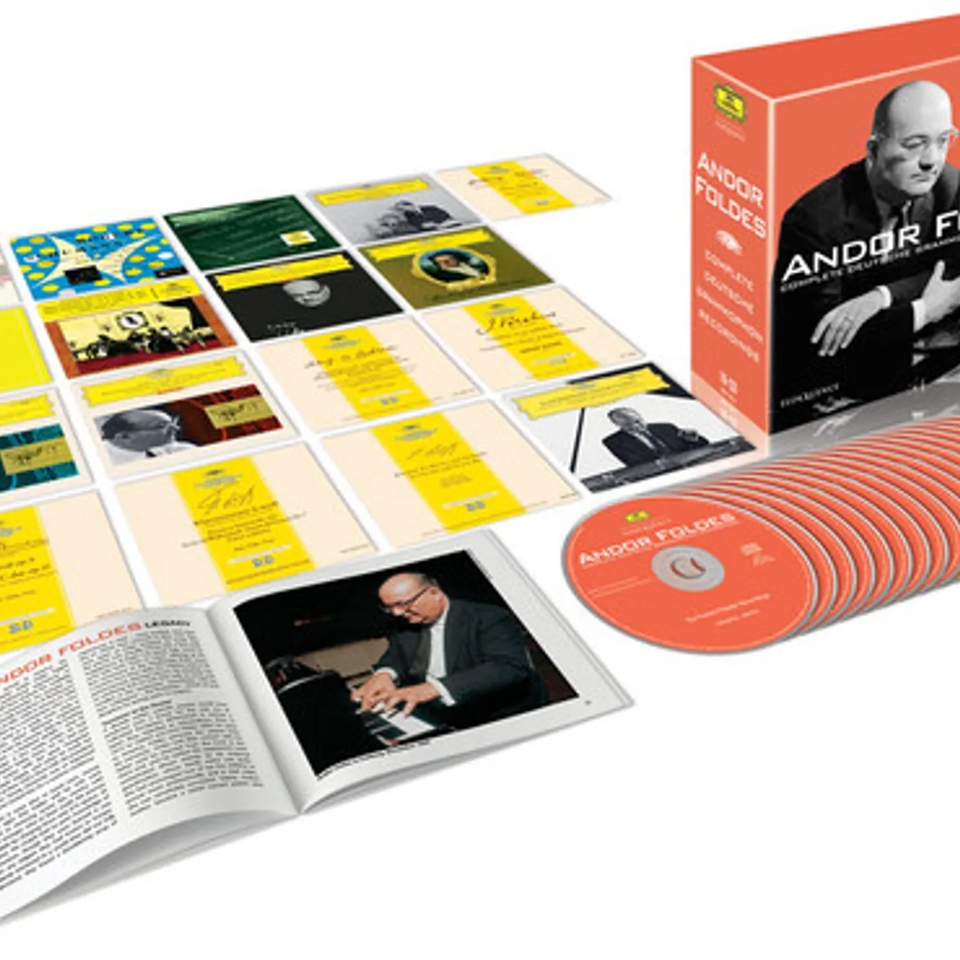 ANDOR FOLDES: COMP DEUTSCHE GRAMMOPHON RECORDINGS CD
