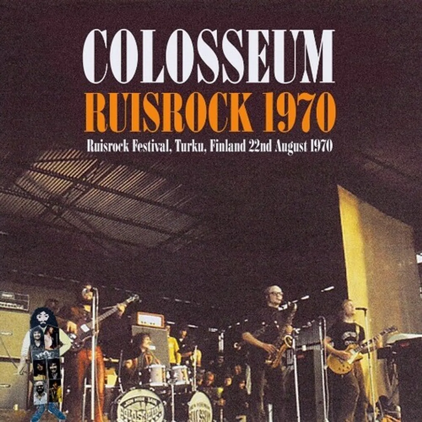 Colosseum LIVE AT RUISROCK FESTIVAL TURKU FINLAND 1970 CD