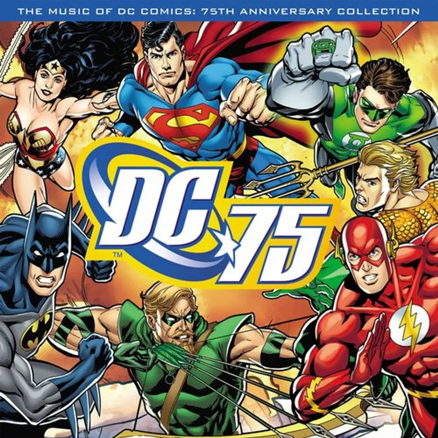 MUSIC OF DC COMICS: 75TH ANNIVERSARY / VARIOUS Vinyl Record