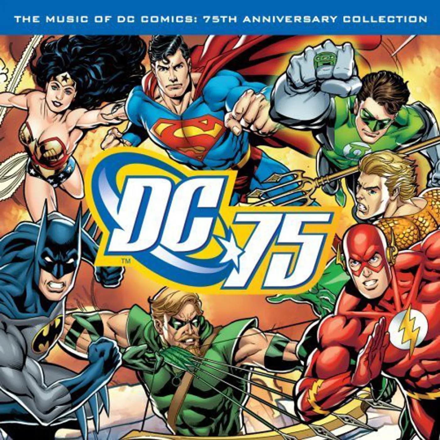 MUSIC OF DC COMICS: 75TH ANNIVERSARY / VARIOUS Vinyl Record