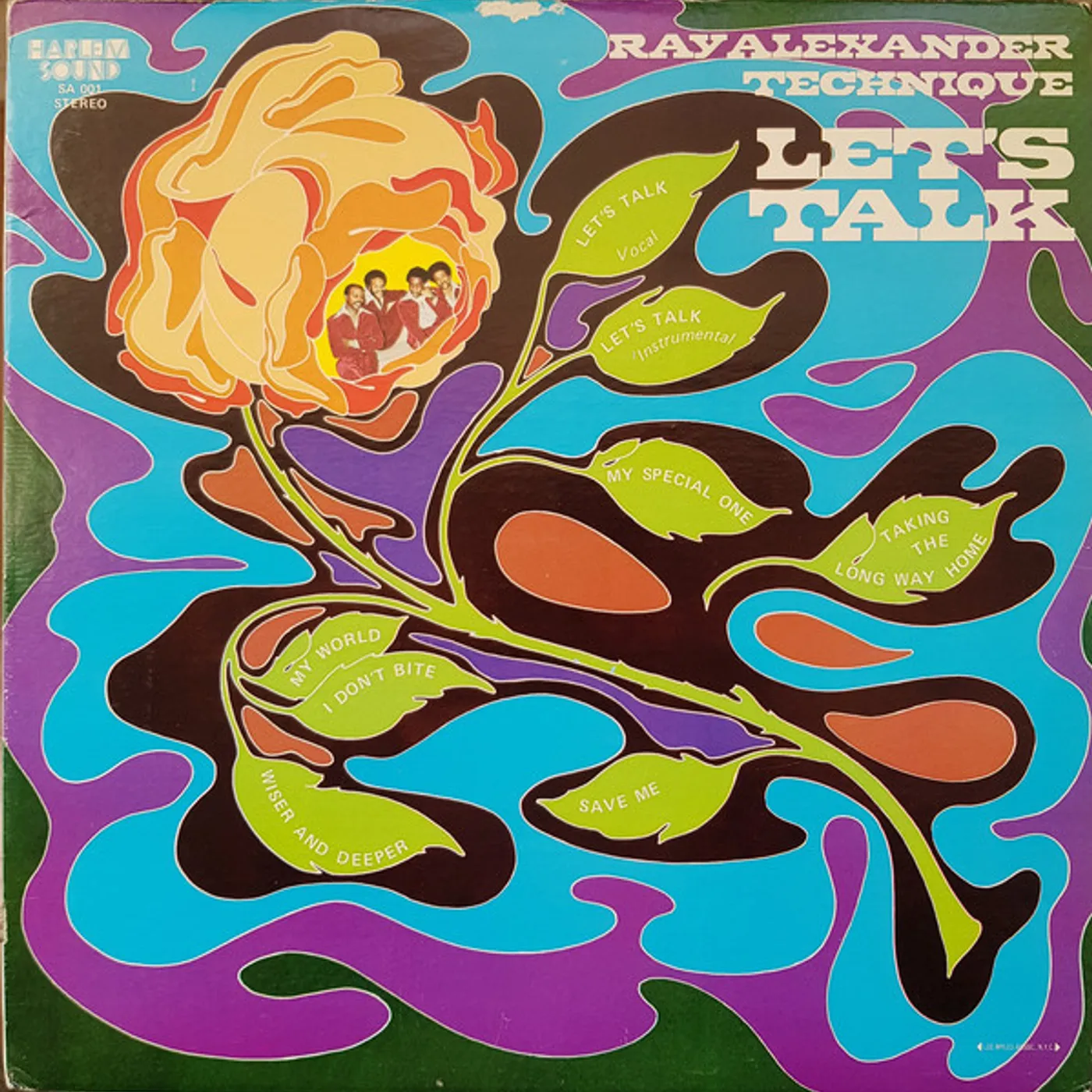 Ray Alexander Technique Let's Talk Vinyl Record
