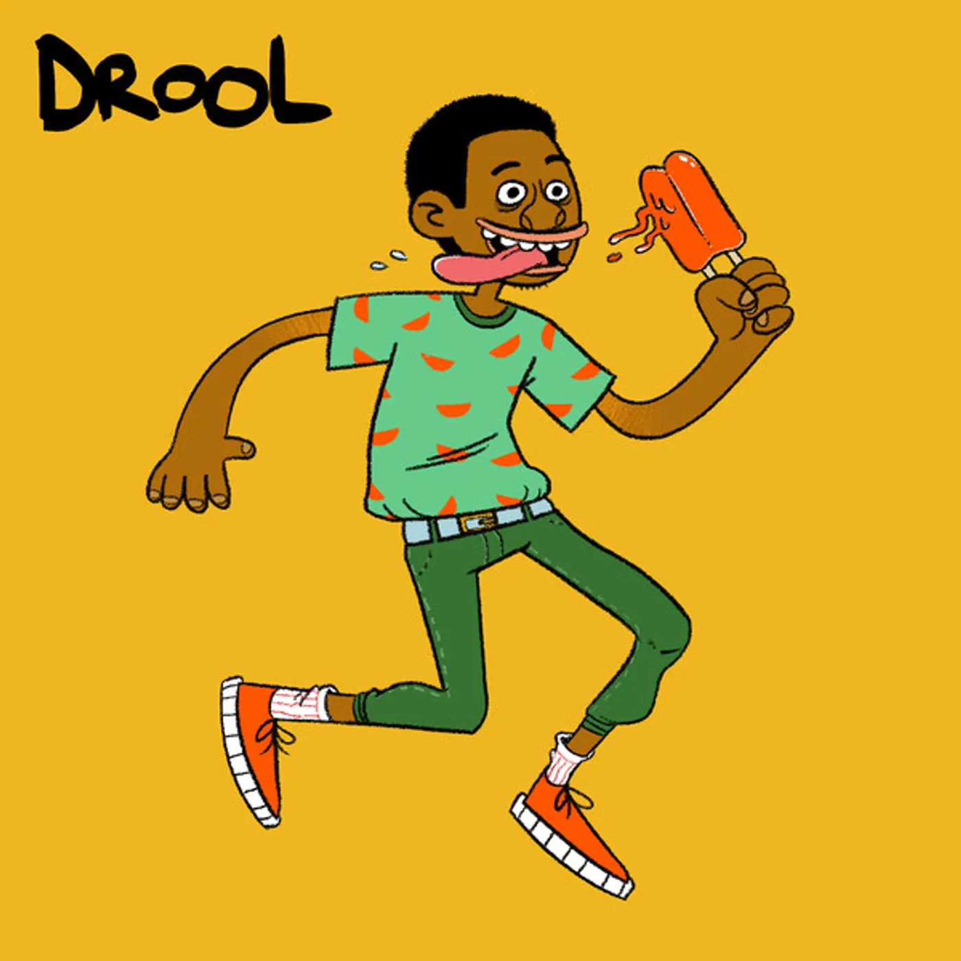 NNAMDÏ DROOL (ORANGE CREAM SWIRL VINYL) Vinyl Record