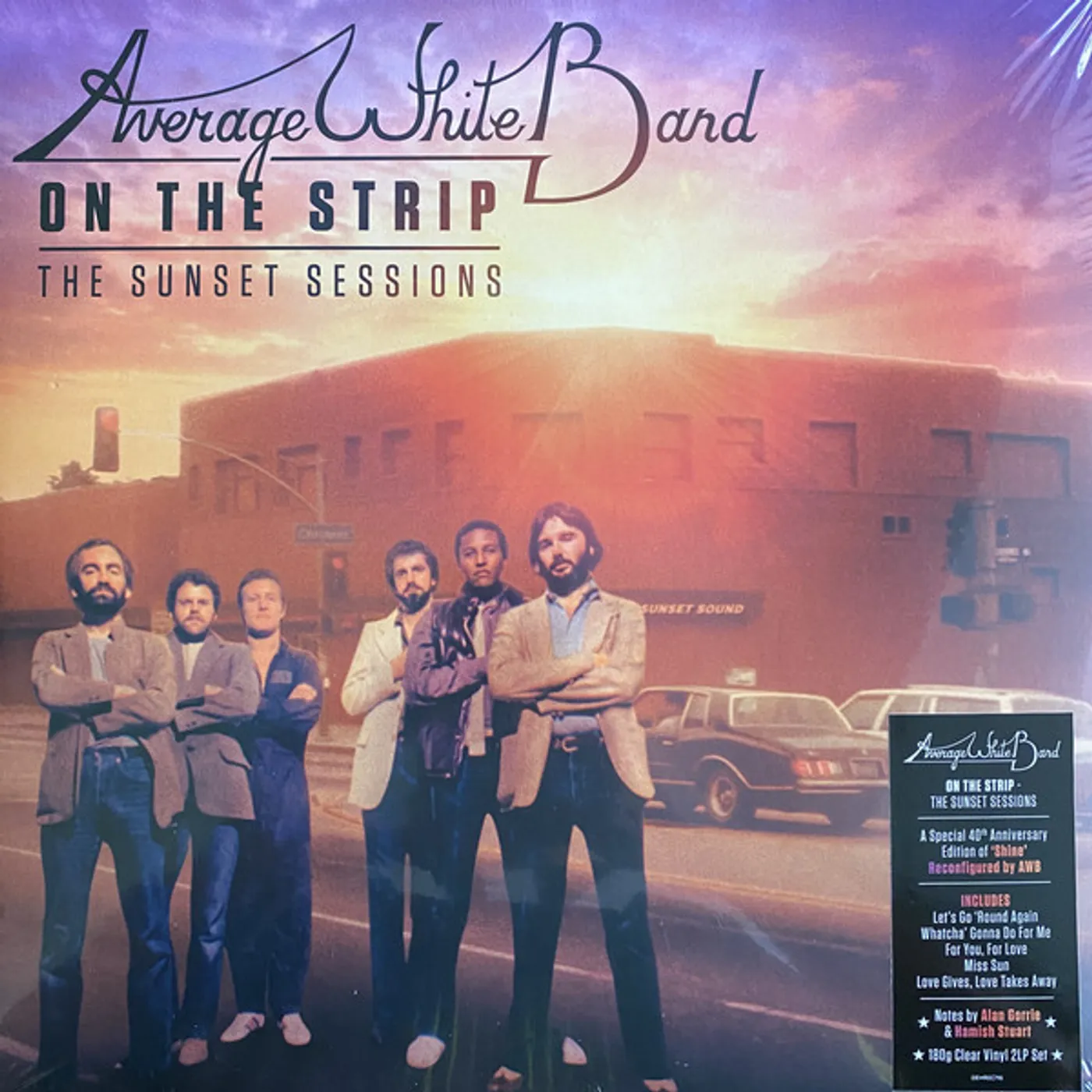Average White Band ON THE STRIP: THE SUNSET SESSIONS Vinyl Record