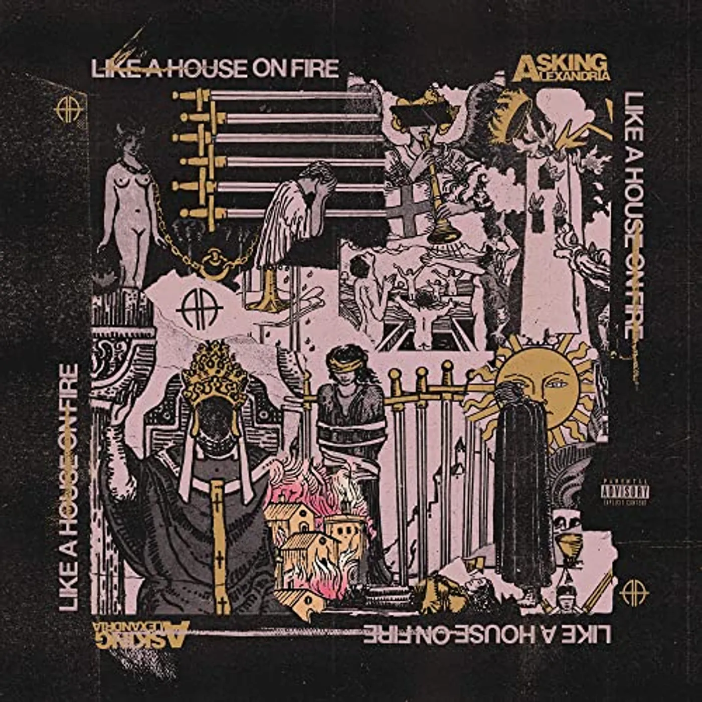 Asking Alexandria Like A House On Fire Vinyl Record