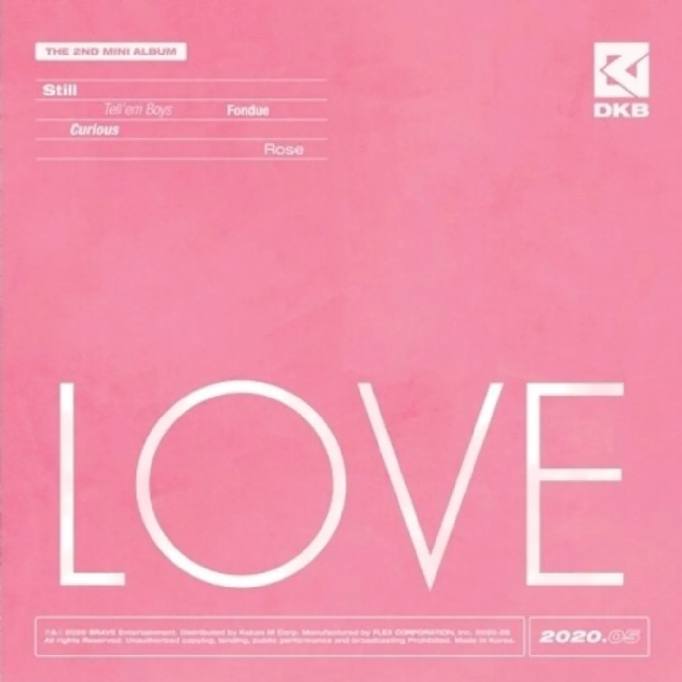 DKB LOVE CD