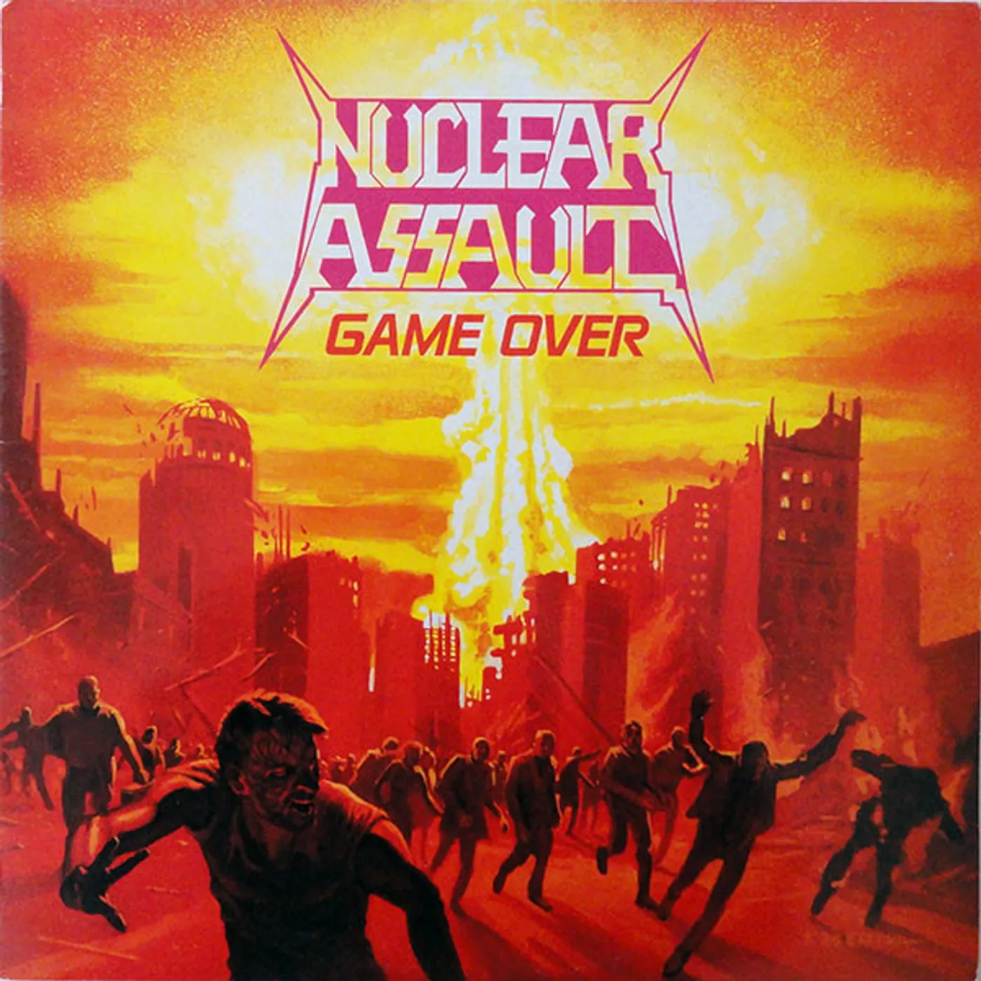 Nuclear Assault Game Over Vinyl Record