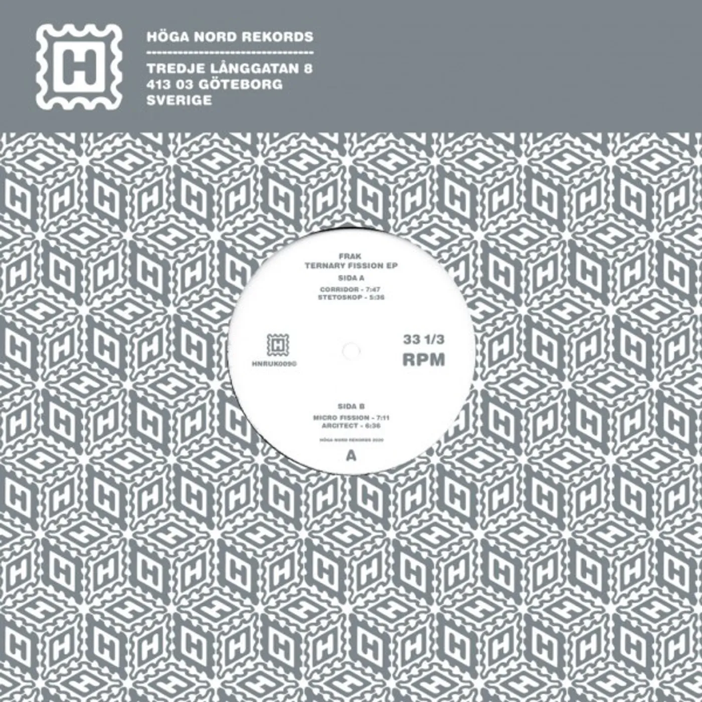 Frak TERNARY FISSION Vinyl Record