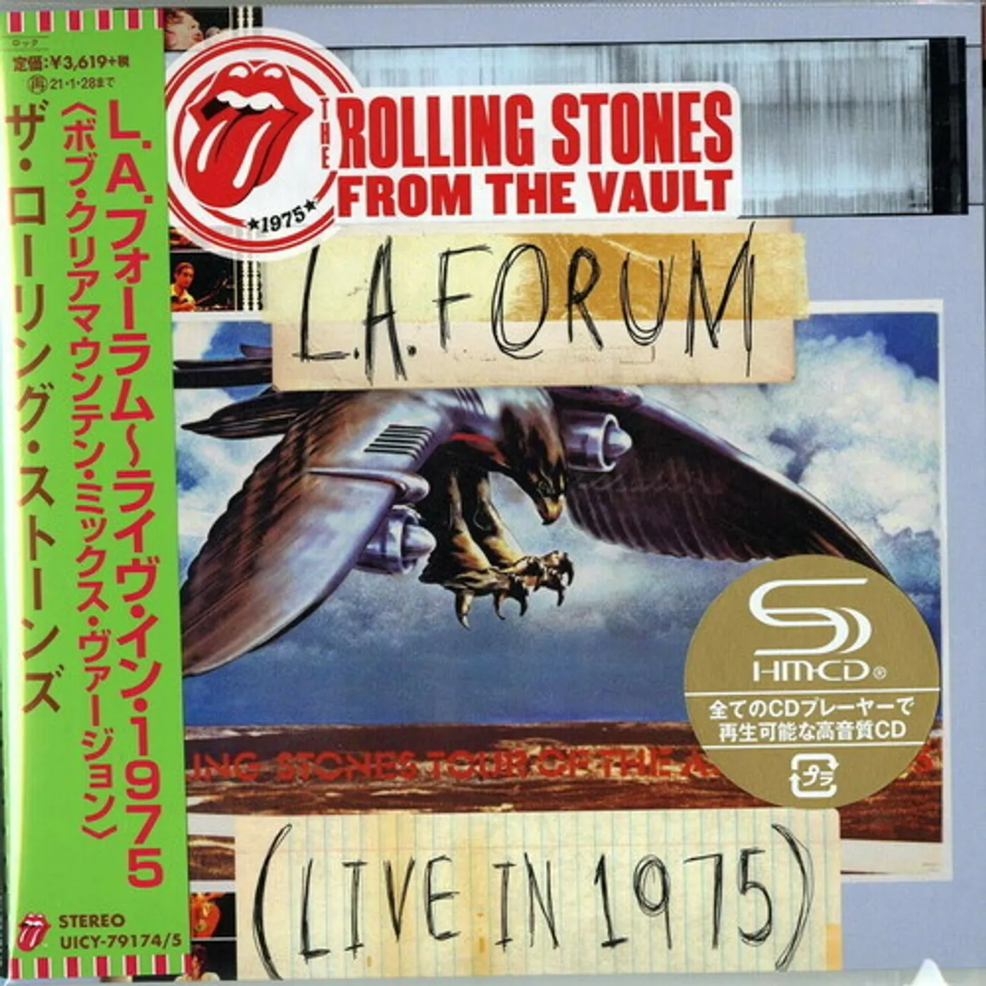 The Rolling Stones FROM THE VAULT: LA FORUM (LIVE IN 1975) CD