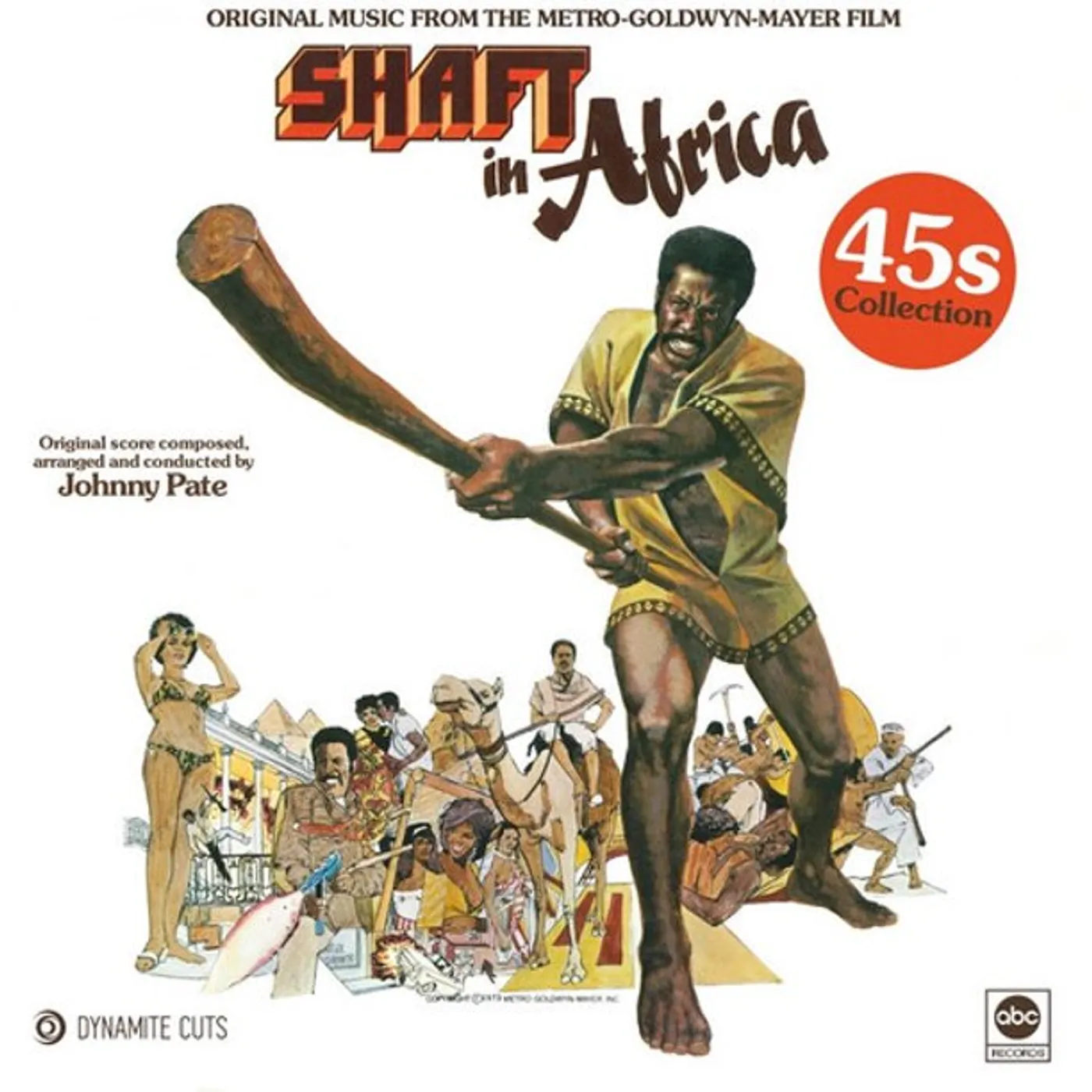 Johnny Pate SHAFT IN AFRICA / Original Soundtrack Vinyl Record