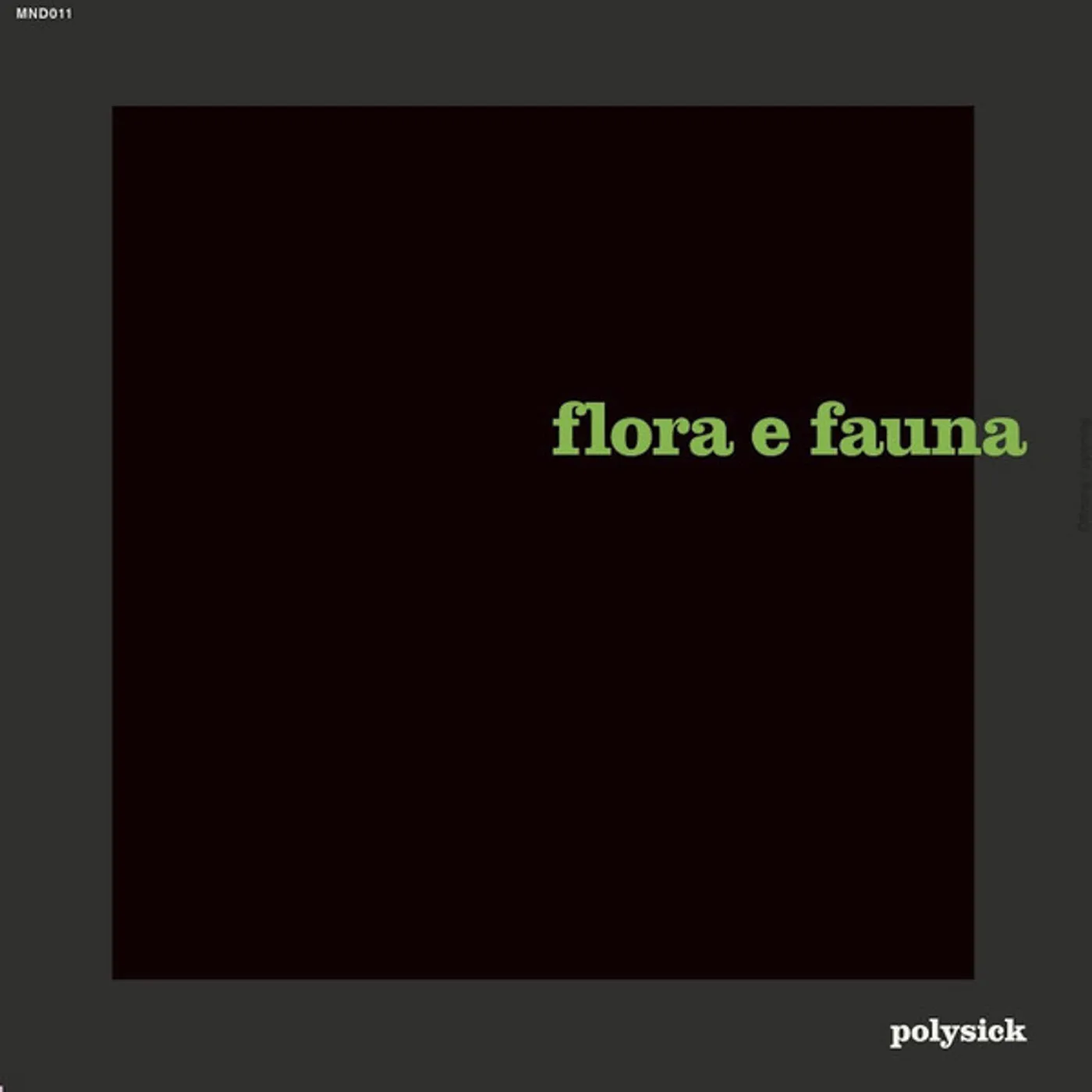 Polysick Flora e Fauna Vinyl Record