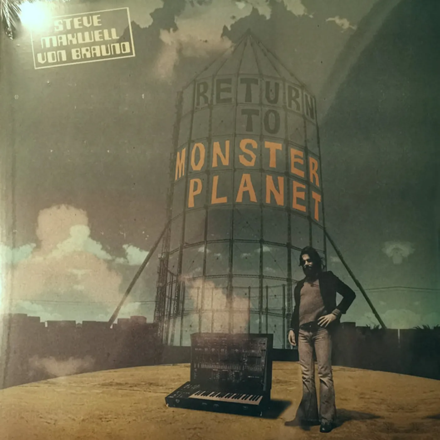 Steve Maxwell Von Braund Return To Monster Planet Vinyl Record