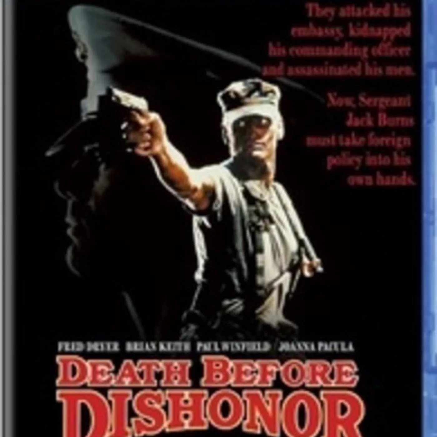 DEATH BEFORE DISHONOR (1987) Blu-ray