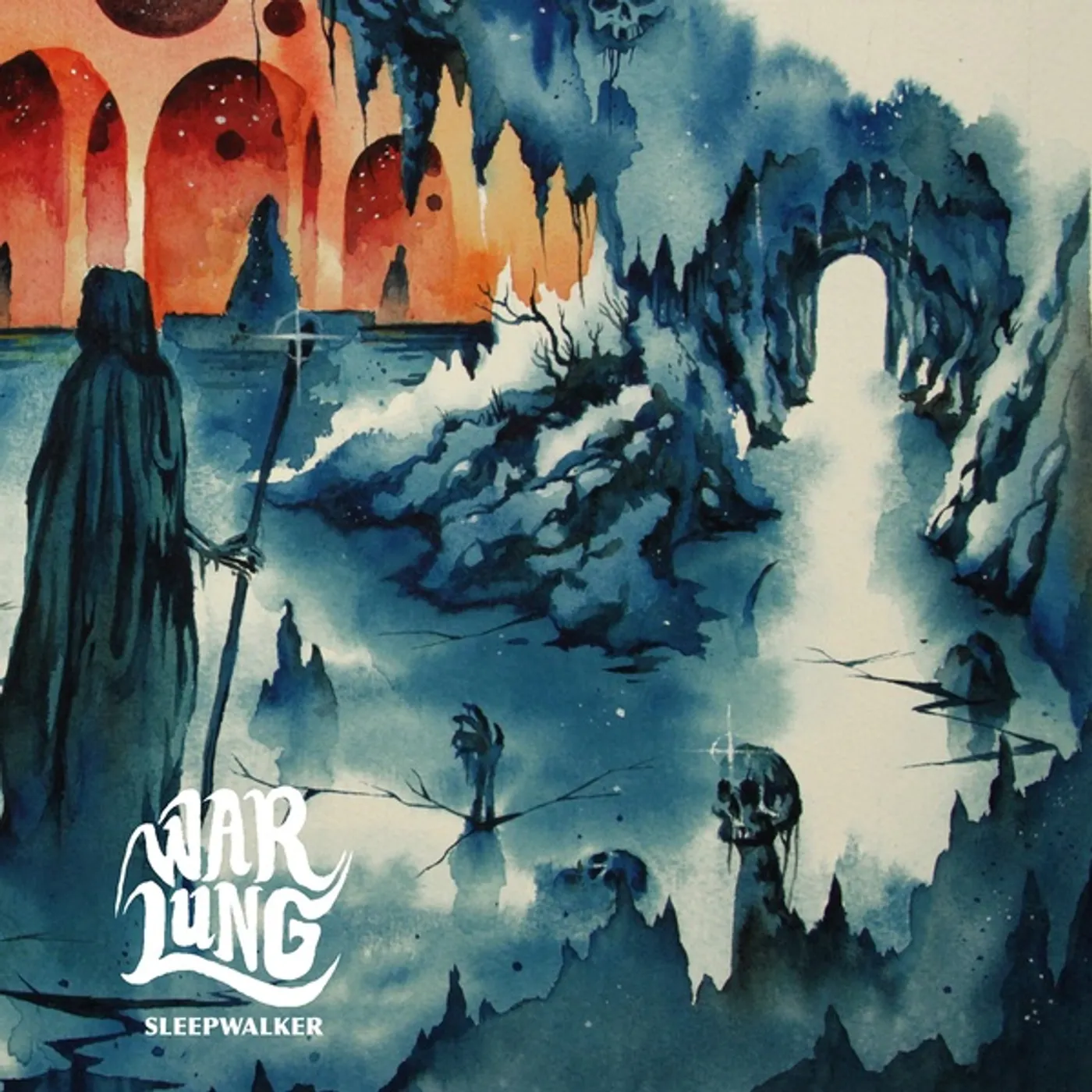 WARLUNG SLEEPWALKER (YELLOW & RED VINYL) Vinyl Record