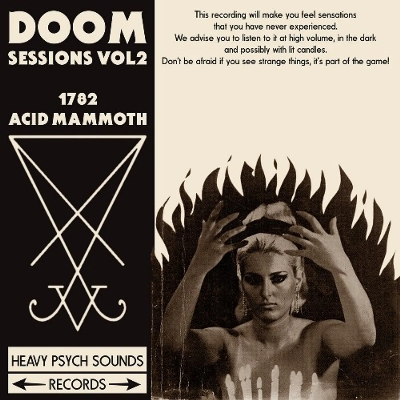 1782 / Acid Mammoth DOOM SESSIONS 2 Vinyl Record