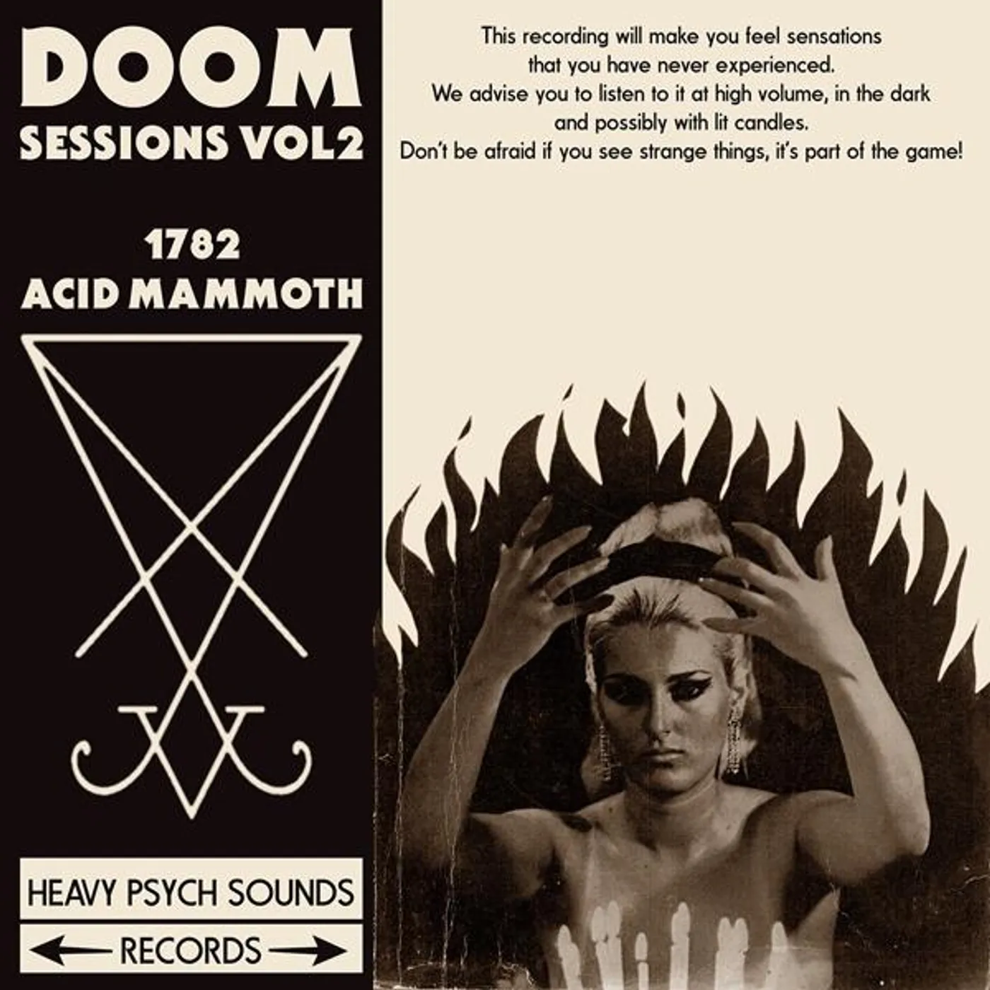 1782 / Acid Mammoth DOOM SESSIONS 2 Vinyl Record