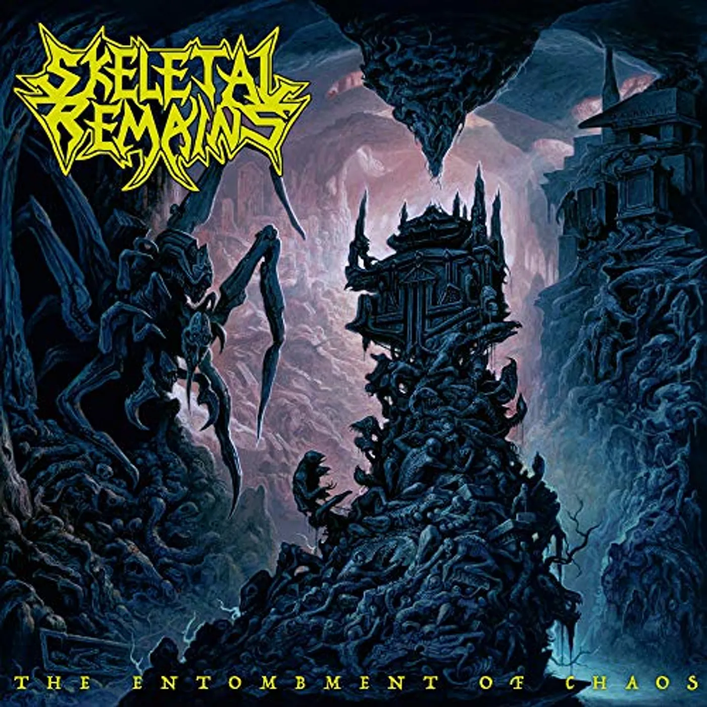 Skeletal Remains ENTOMBMENT OF CHAOS Vinyl Record