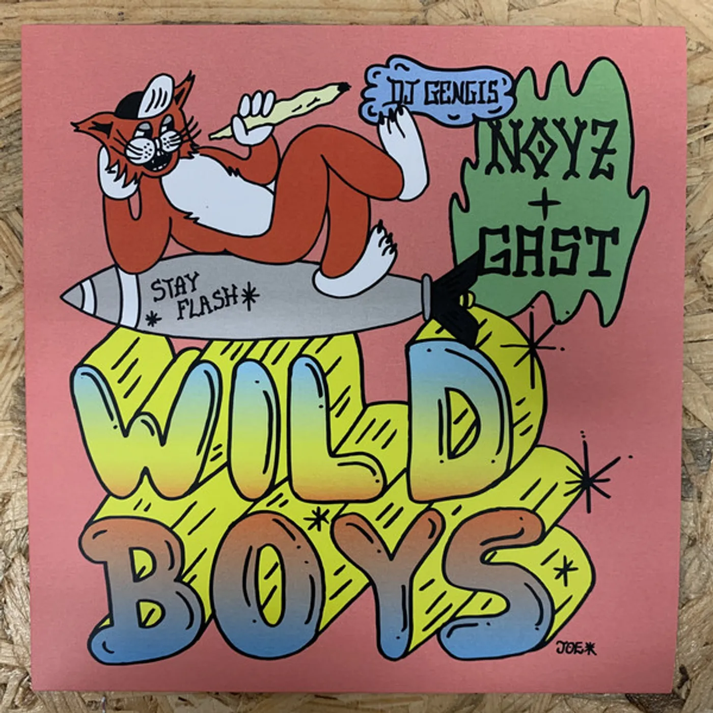 Noyz Narcos / Gast / Dj Gengis Wild Boys Vinyl Record