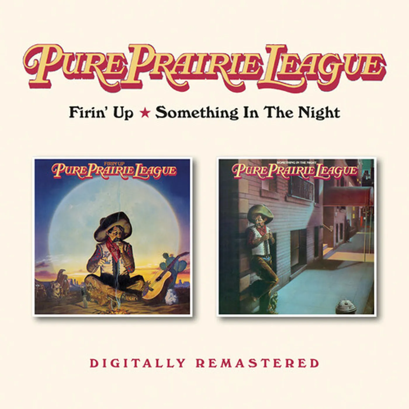 Pure Prairie League FIRIN UP / SOMETHING IN THE NIGHT CD