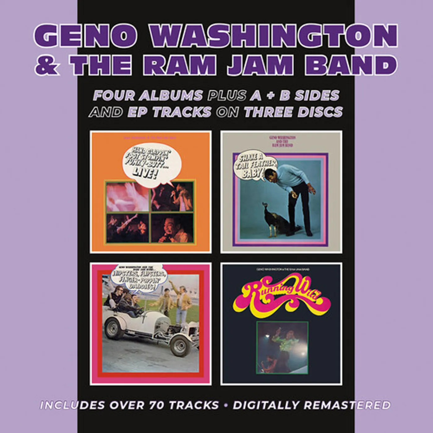 Geno Washington HAND CLAPPIN FOOT / SHAKE A / HIPSTERS FLIPSTERS CD