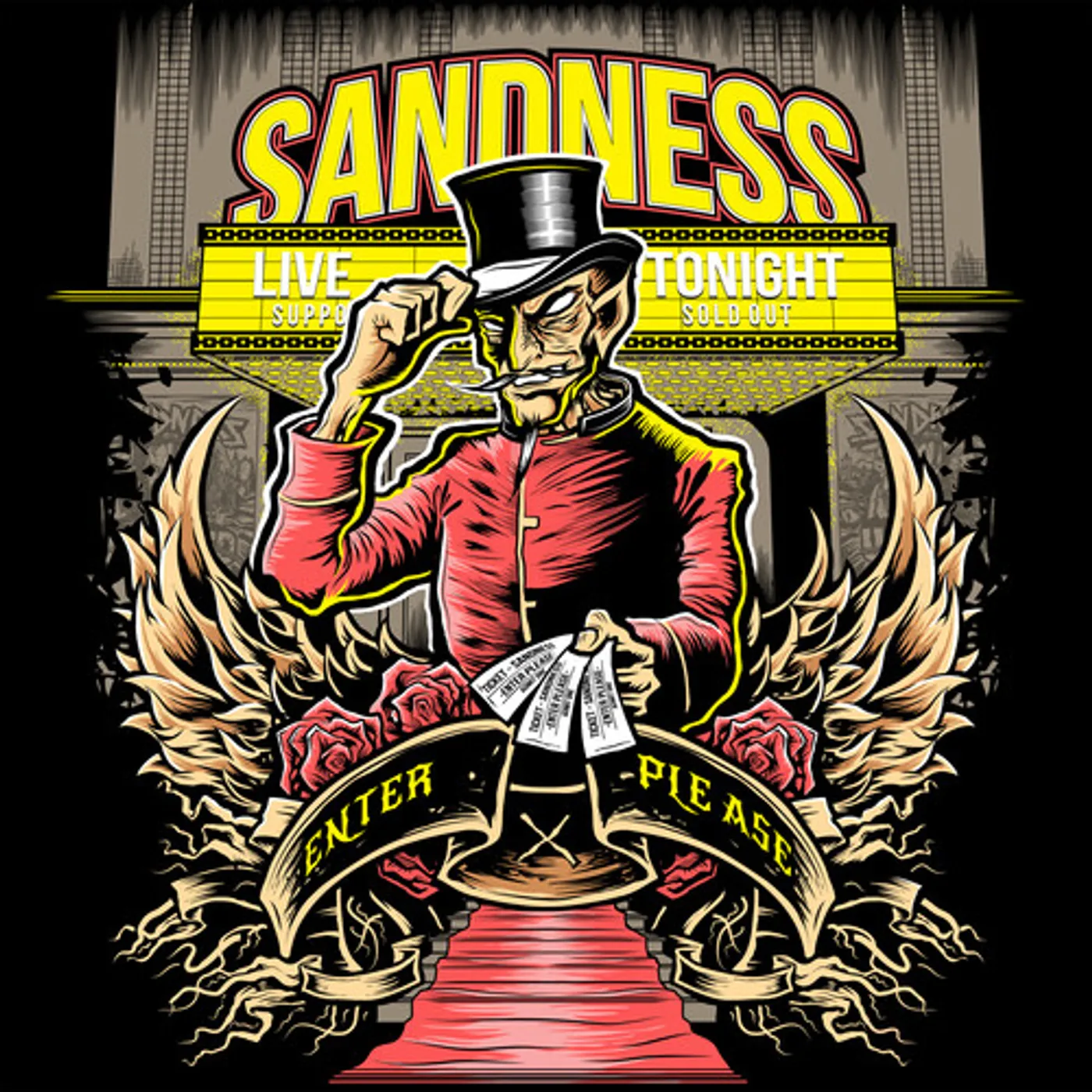 Sandness ENTER PLEASE CD