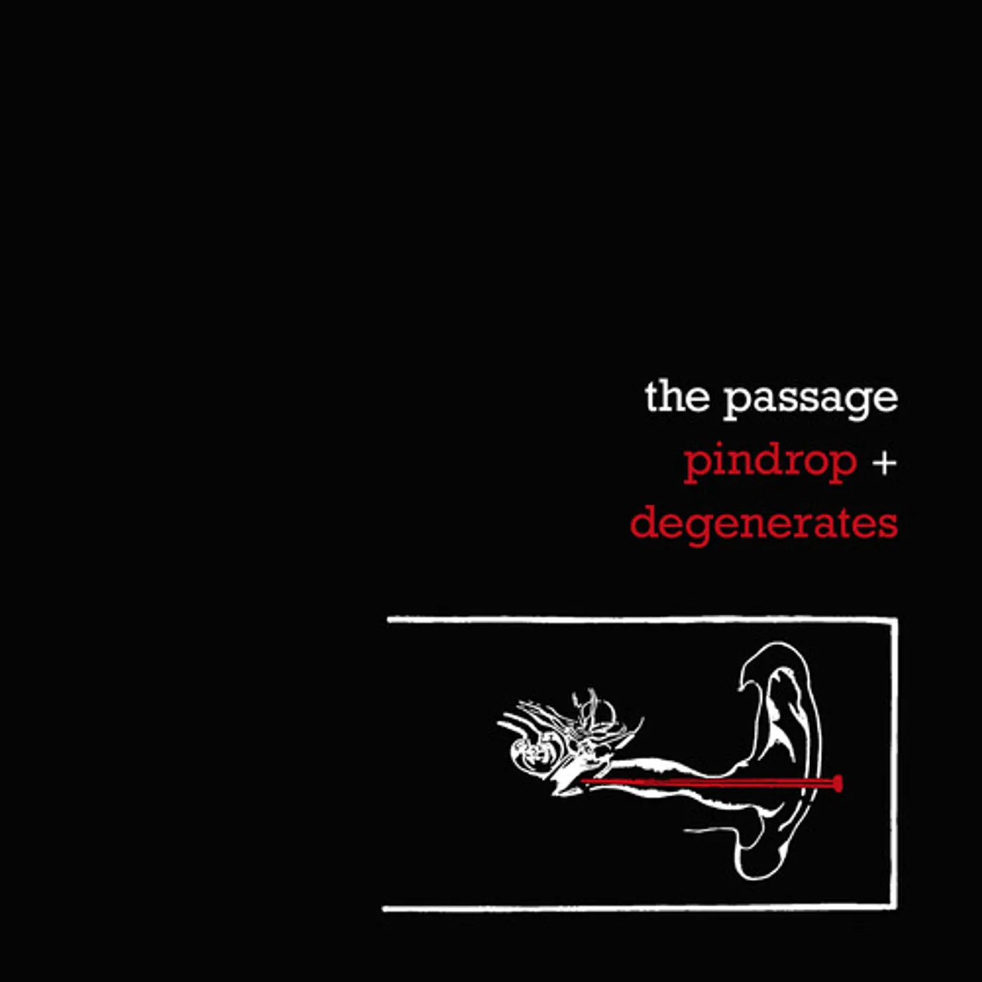 Passage PINDROP + DEGENERATES (40TH ANNIVERSARY REISSUE) CD