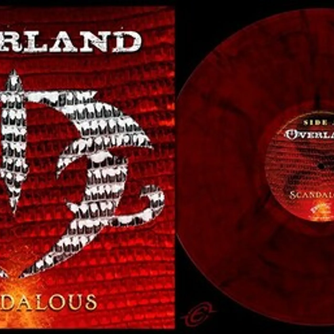 Overland SCANDALOUS (DRACULA RED VINYL) Vinyl Record